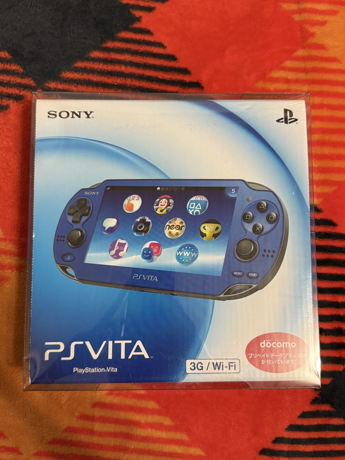 PS Vita 1000 Sapphire Blue (Japanese Model) CIB