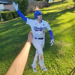 Dodgers Freeman Wooden Cutout