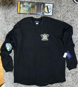 NWOT-BONUS-Anaheim Ducks Spirit Jersey Sparkle-Womens Size M Black NEVER Worn
