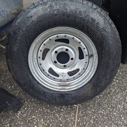 Spare Trailer Tire 
