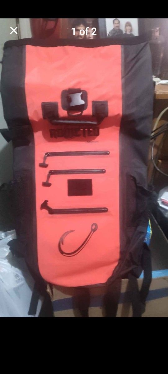ADDICTED Water Tight Roll Top Backpack