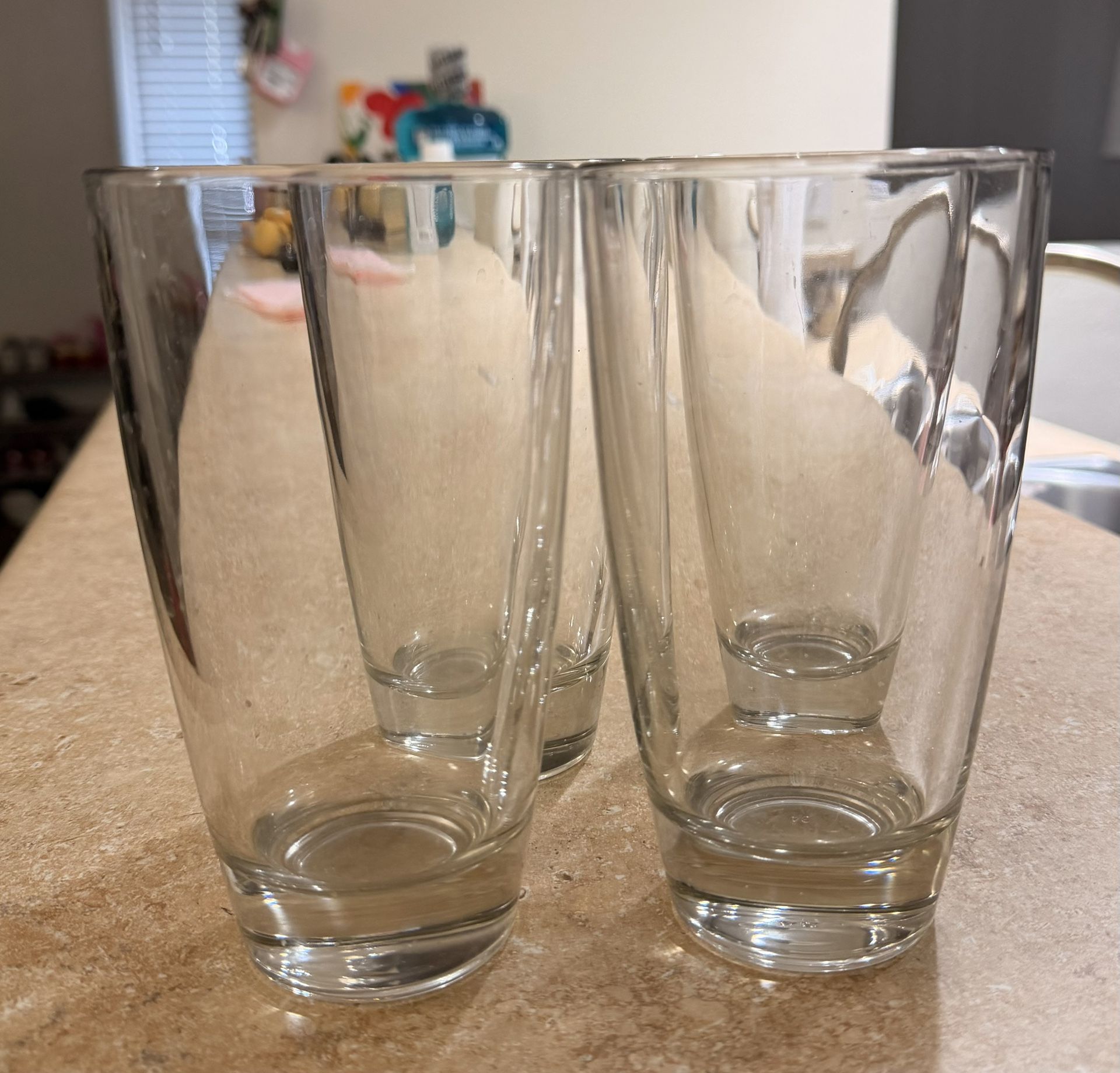 Set Of 4 Glass Cups