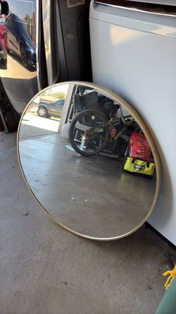 2 round Mirrors  $30 for 2