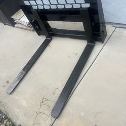 Skidsteer Forklift Forks Attachments