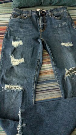 $5 Denim Ripped skinny jeans