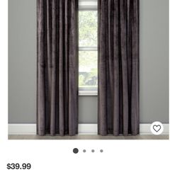 2/ Velvet Curtain blackout  Panel - Project 62™