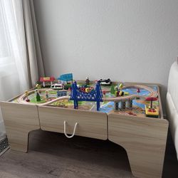 Train Table For Kids Set 