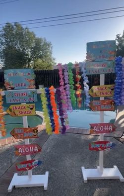 Summer Luau Party Decoration,