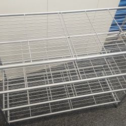 Sturdy Shoe/Organizer Rack With Wheels 