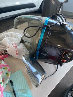 Spa hair dryer and cooler with timer