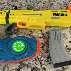 Nerf Scar AR-L & Nerf Elite Flipshot Flip-8