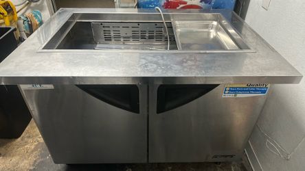 Nsf turbo air mega top prep fridge