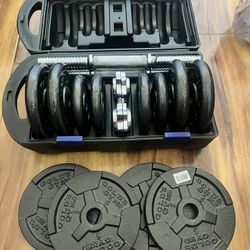 Dumbbell Set + Extra Plates