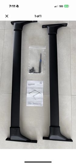 Like New. OEM Roof Rack Cross Bars 2019-2024 Toyota RAV4 Adventure TRD Off-Road