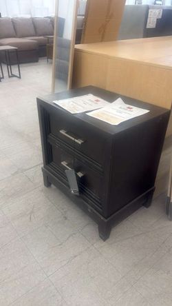 BLACK NIGHTSTAND hot deal!!! come pick up now