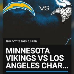 (2) Premier Section 239 Minnesota Tickets @ $225/ea.