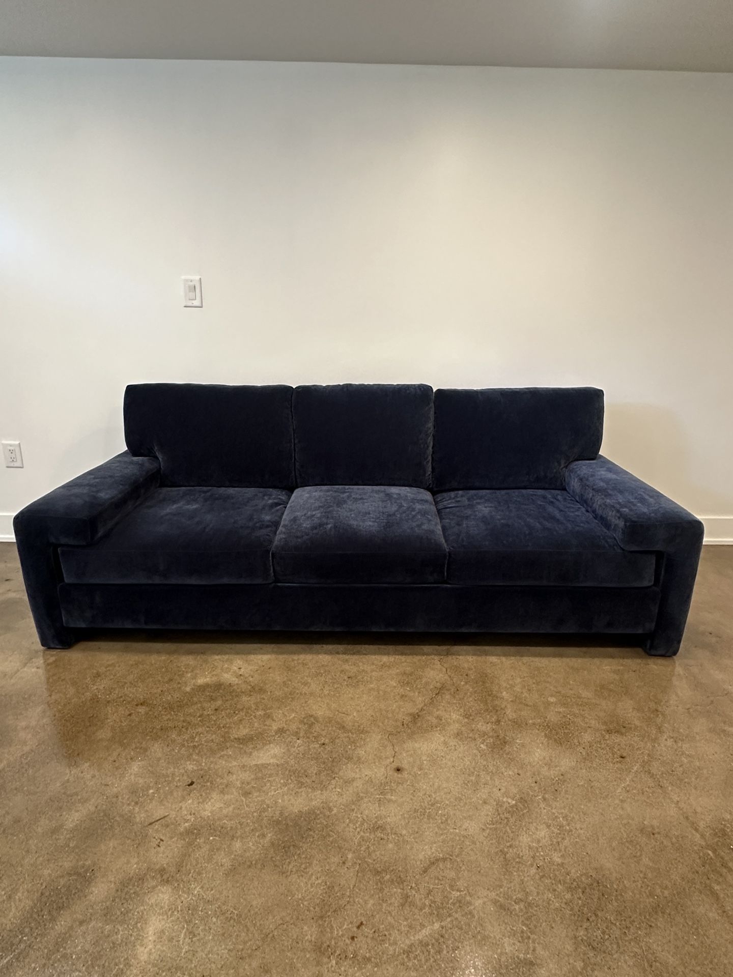 BRAND NEW VELVET SOFA
