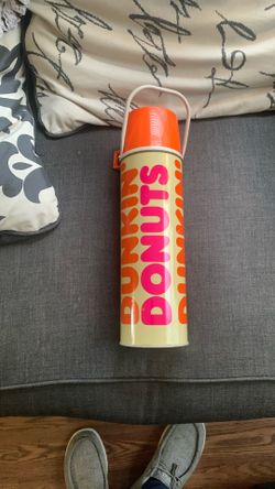 Vintage Dunkin Donuts Coffee Thermos