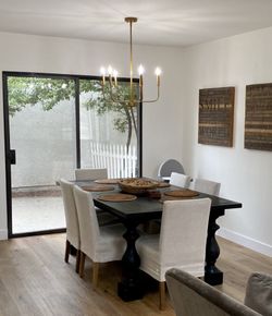 6-Light Farmhouse Chandelier
