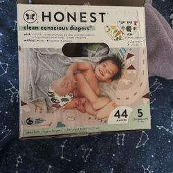 Size 2 Honest 22 Diapers