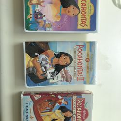 Pochahontas DVD’s