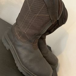 Work Steel Toe Boots 