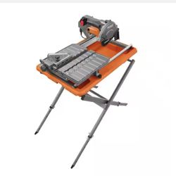 9 Amp 7in Blade Corded Wet Tile Saw With Stand