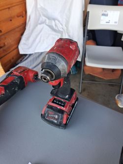 Milwaukee impact +battery