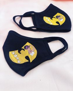 FACE MASK. WU-TANG. BLM..VOTE...