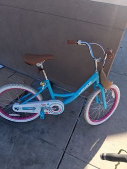 Weize Kids Girl Bike Blue Pink