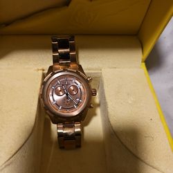Rose Gold Invicta 