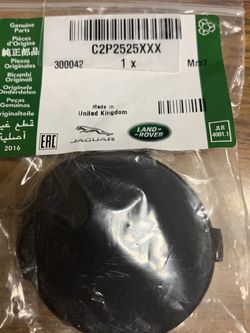 Jaguar Xk Series Bumper Tow Cover 2007