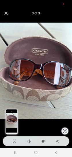 Lentes coach buenas condisiones
