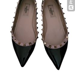 Valentino Garavani Rockstud Ballerina Flats