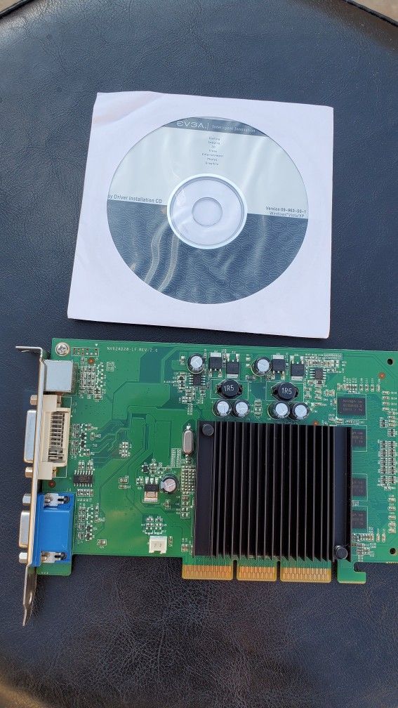 Evga Geforce 6200 512mb EVGA GeForce 6200 LE 512MB DDR2 AGP 8X