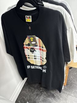 A Bathing Ape bape Burberry Shirt