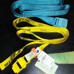 Off White Industrial Belts 