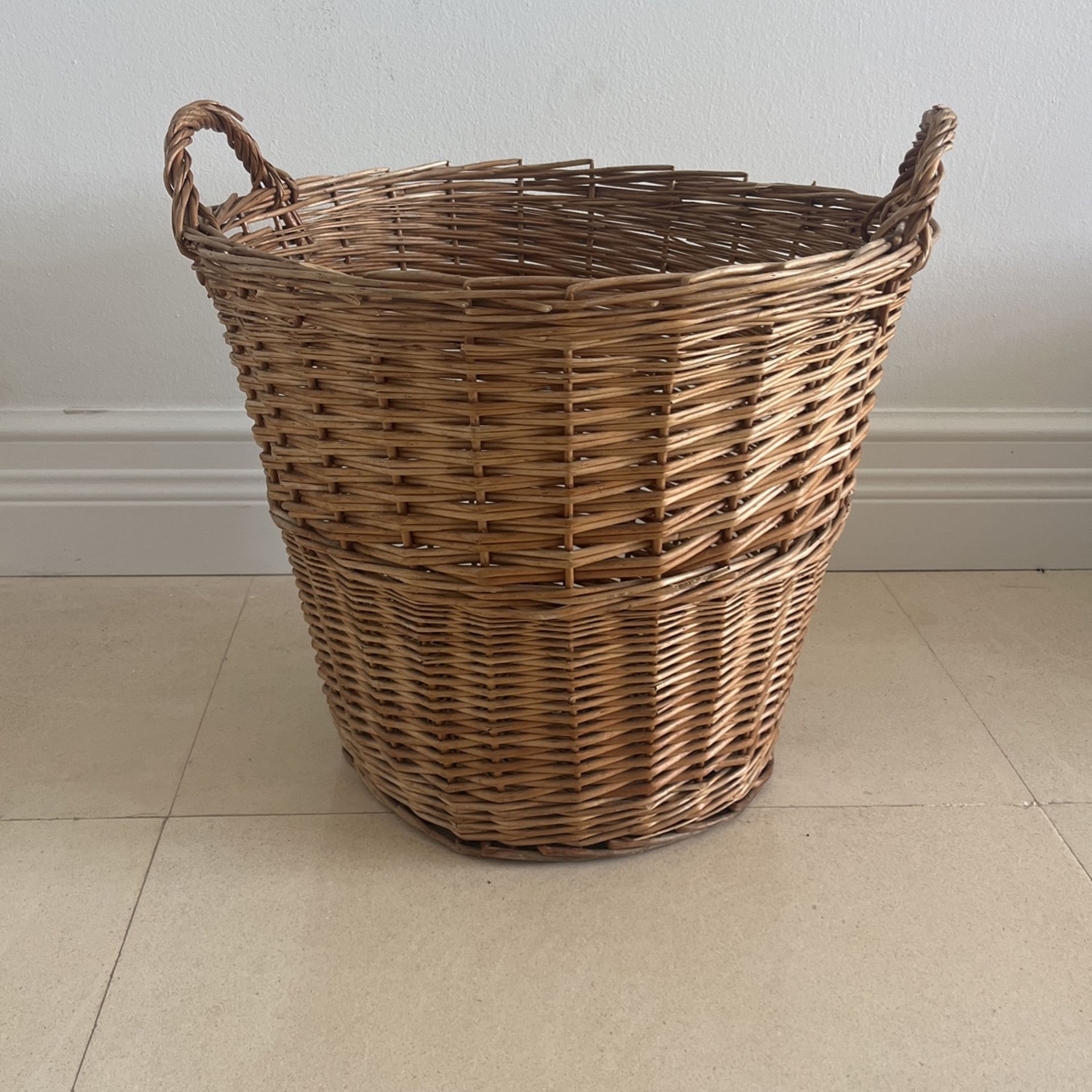 Woven Rattan Basket