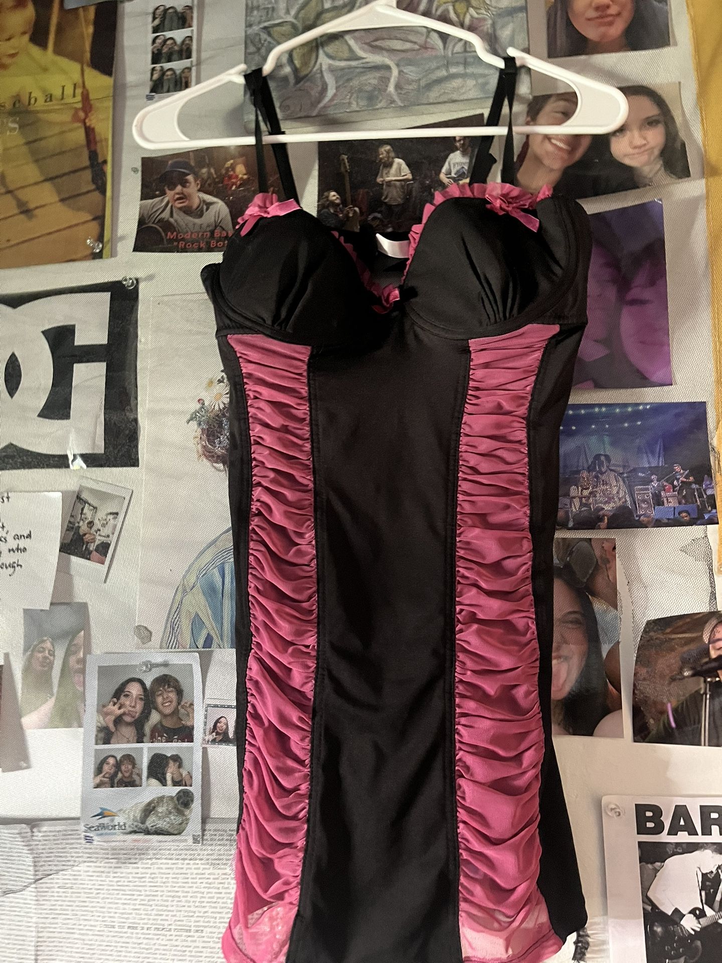 Super cute Y2K lingerie type dress 