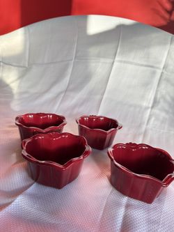Heart Shapped Baking Bowls