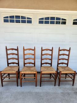 Set of four Vintage Dining Chairs.