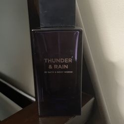 Thunder And Rain Cologne Almost Half Way Used