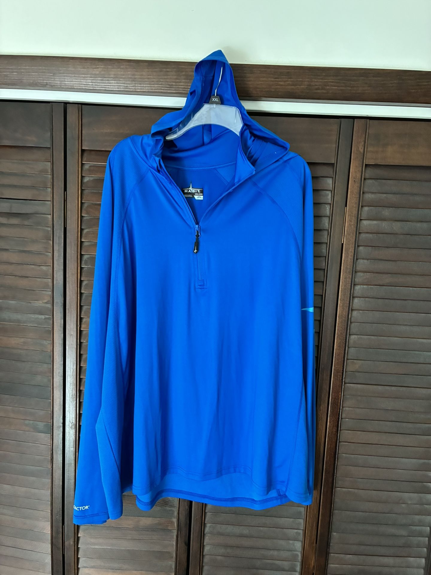 Habit 3/4 Zip W/ Hood