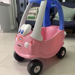 Little Tikes Princess Cozy Coupe Ride-On Car – Pink/Blue