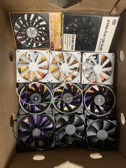 Lot Of Computer Fans