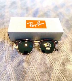 RayBan CLUBMASTERS Tortoise New AUTHENTIC