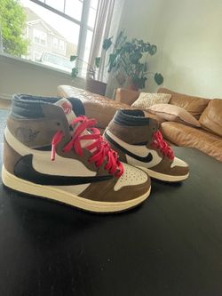 Mocha Jordan 1s Travis Scott cactus jack size 7.5