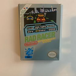 Nintendo Nes RAD RACER 