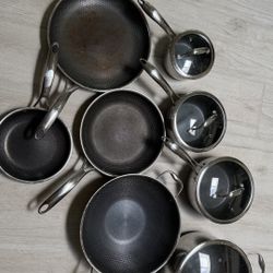 12 Piece Hexclad Cookware Set 