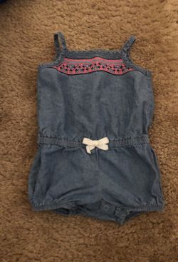 Girls romper size 6 months